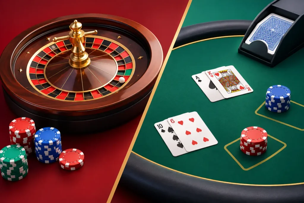 Roulette Versus Blackjack Odds: Which Is Better?